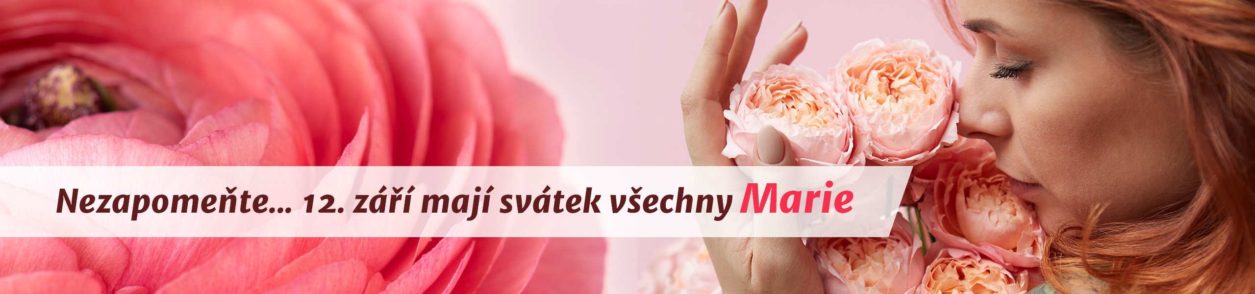 Svátek mají všechny Marie | Rozvoz květin