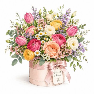 Květinový box podle floristy - Velká